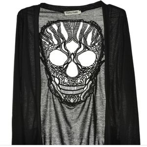 Skull cardigan